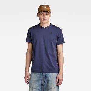 G-Star RAW Base-S V-Hals T-Shirt - Donkerblauw - Heren