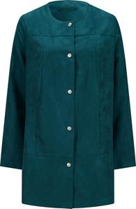 Your Look... for less! Dames Lange blazer petrol Größe