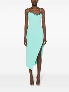 davidkoma David Koma Midi-jurk met detail - Groen
