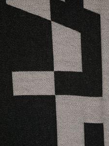 Karl Lagerfeld K/Essential tweekleurige sjaal - Zwart