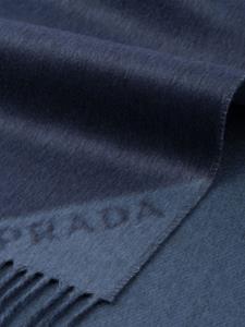 Prada Kasjmier sjaal - Blauw