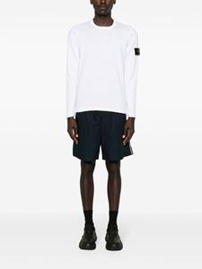 stoneisland Stone Island Jersey trui met Compass-logopatch - Wit
