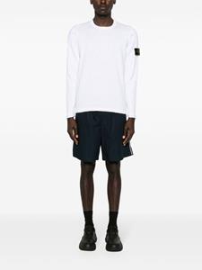 Stone Island Jersey trui met Compass-logopatch - Wit