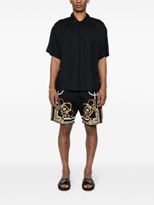 Camilla Shorts met print - Zwart