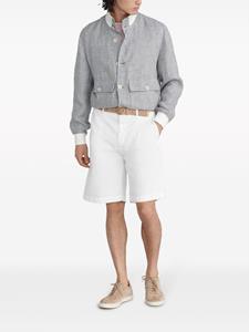 brunellocucinelli Brunello Cucinelli Twill bermuda shorts - Wit