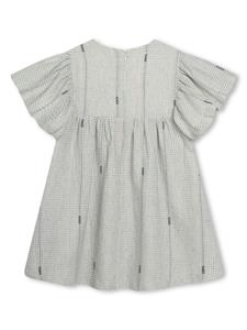 kenzokids Kenzo Kids Jurk met logoprint - Beige