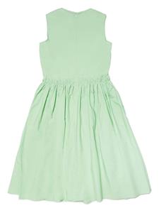 mm6maisonmargielakids MM6 Maison Margiela Kids Mouwloze jurk - Groen