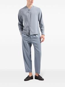 giorgioarmani Giorgio Armani Plooibroek met elastische tailleband - Blauw