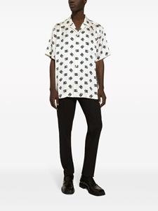 dolce&gabbana Dolce & Gabbana Geplooide broek met toelopende pijpen - Zwart