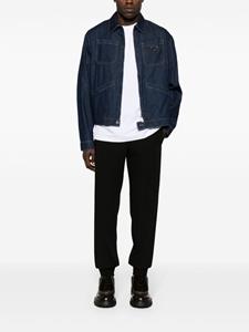 Prada Broek met trekkoordtaille - Zwart