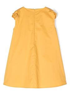 ilgufo Il Gufo Jurk met strikdetail - Geel