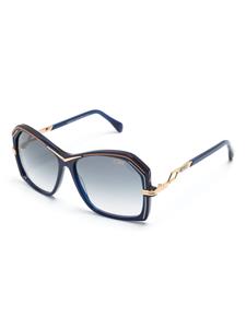 Cazal 8510 zonnebril met vierkant montuur - Blauw