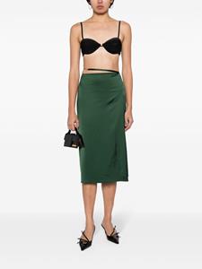Jacquemus La Jupe Notte midi-rok - Groen