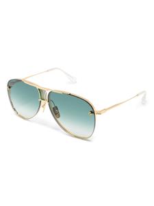 ditaeyewear Dita Eyewear Decade zonnebril met piloten montuur - Goud