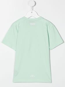 marceloburloncountyofmilankids Marcelo Burlon County Of Milan Kids T-shirt met halskettingprint - Groen