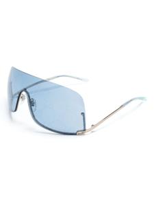 guccieyewear Gucci Eyewear Zonnebril met oversized montuur - Blauw