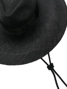 ruslanbaginskiy Ruslan Baginskiy Fedora hoed met brede rand - Zwart