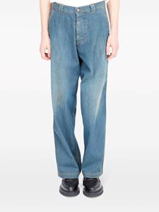 maisonmargiela Maison Margiela Jeans met wijde pijpen - Blauw