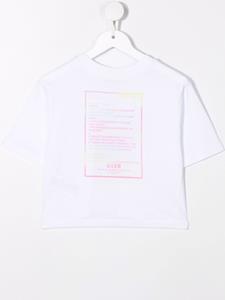 msgmkids MSGM Kids T-shirt met print - Wit