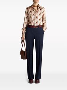 ETRO High waist pantalon - Blauw