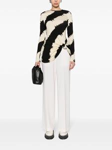 MSGM High waist pantalon - Beige