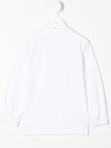 Familiar Shirt met kraag met borduurwerk - Wit