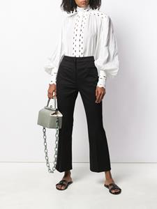 albertaferretti Alberta Ferretti Flared pantalon - Zwart