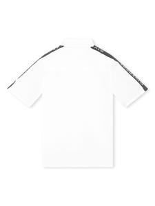givenchykids Givenchy Kids Katoenen shirt met logoprint - Wit