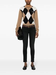 agjeans AG Jeans Mid waist skinny jeans - Zwart