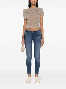 agjeans AG Jeans Mid waist skinny jeans - Blauw
