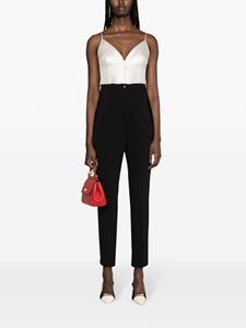 Dolce & Gabbana tapered tailored trousers - Zwart