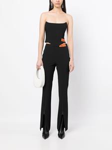 heronpreston Heron Preston Pantalon met rits bij de enkel - Zwart