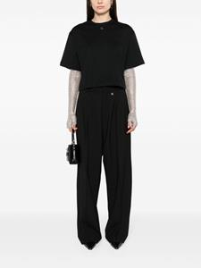 giuseppedimorabito Giuseppe Di Morabito High waist pantalon - Zwart