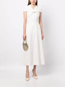 eliesaab Elie Saab Midi-rok met borduurwerk - Wit
