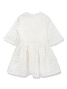 MARLO Jurk met broderie anglaise - Wit