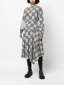 karllagerfeld Karl Lagerfeld Mini-jurk met jacquard - Zwart