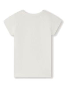 Bonpoint T-shirt met logoprint - Wit