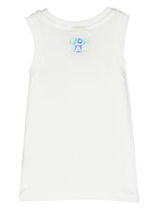barrowkids Barrow kids Tanktop met logoprint - Wit