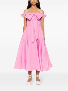 Patou Cocktailjurk met strikdetail - Roze