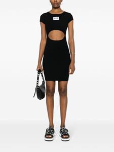 moschinojeans MOSCHINO JEANS Uitgesneden mini-jurk - Zwart