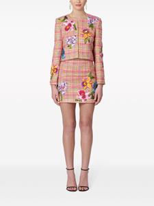 carolinaherrera Carolina Herrera Mini-rok met borduurwerk - Roze