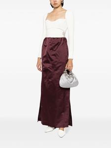 sasuphi SA SU PHI Blouse met satijnen afwerking - Rood