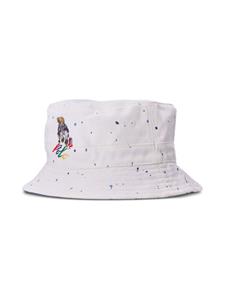 poloralphlauren Polo Ralph Lauren Polo ID leren schoudertas - Bruin