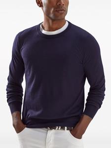 brunellocucinelli Brunello Cucinelli classic sweater - Blauw