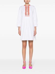 valentinogaravani Valentino Garavani Mini-jurk verfraaid met kralen - Wit