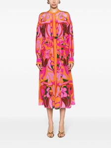 borgodenor Borgo De Nor Mini-jurk met bloemenprint - Roze