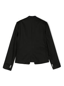 Balmain Kids Blazer met dubbele rij knopen - Zwart