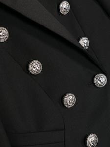 balmainkids Balmain Kids Blazer met dubbele rij knopen - Zwart
