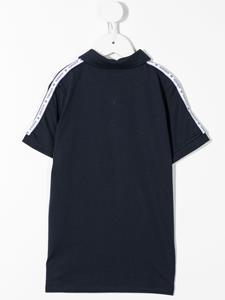 Aigner Kids Poloshirt met logopatch - Blauw