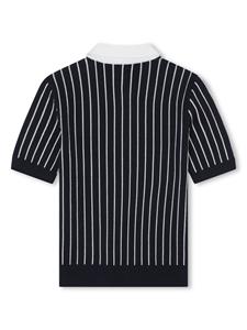 bosskidswear BOSS Kidswear Overhemd met krijtstreep - Blauw